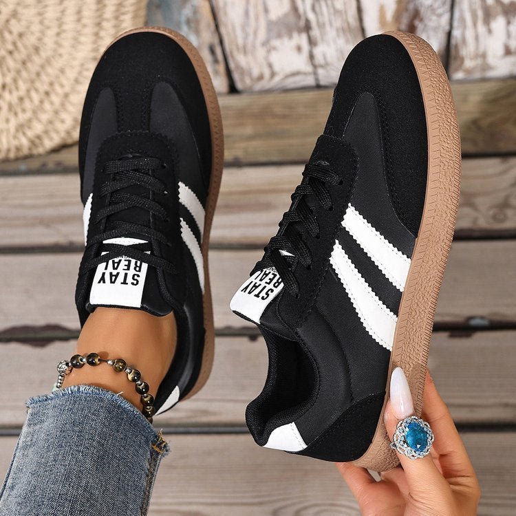 Liorah | Everyday Contrast Stripe Trainers