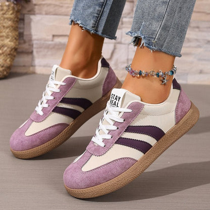 Liorah | Everyday Contrast Stripe Trainers