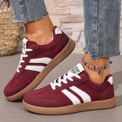 Liorah | Everyday Contrast Stripe Trainers