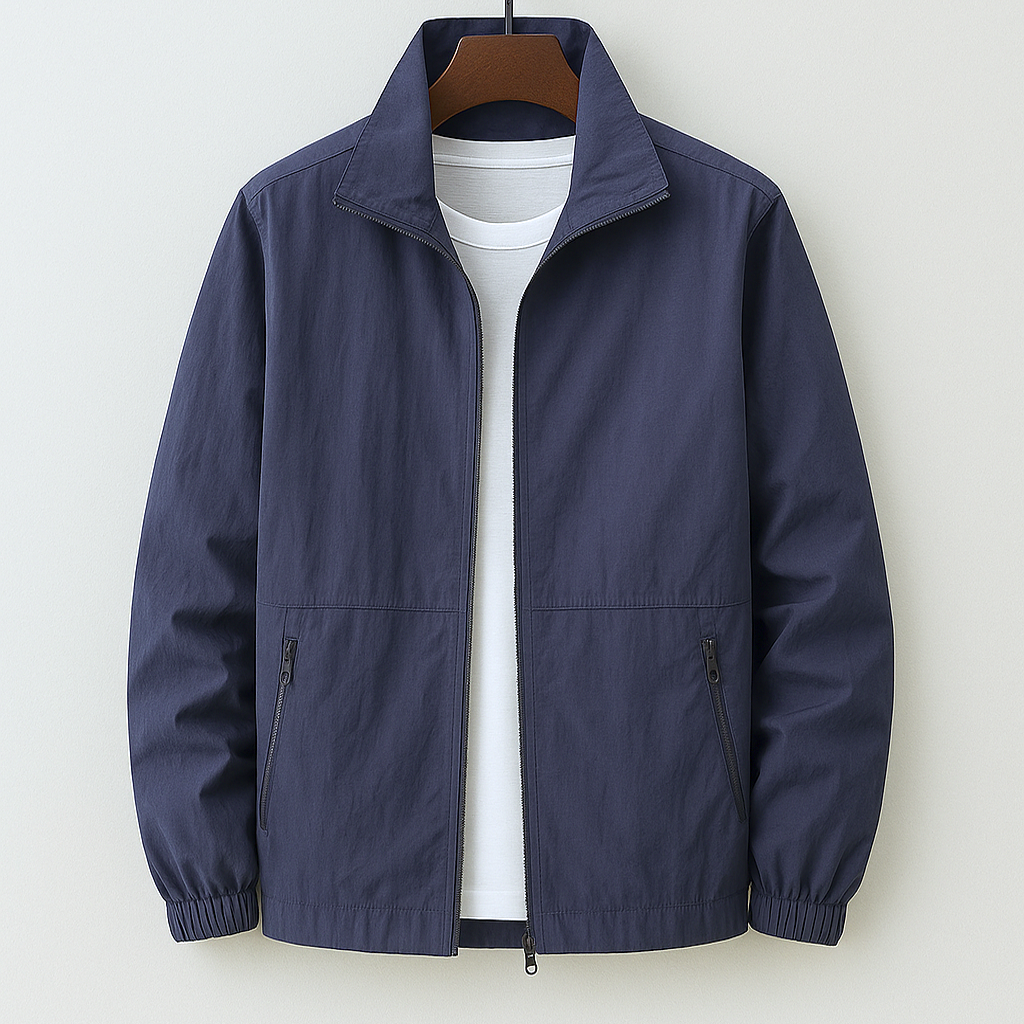 Merrick | Lightweight Zip Front Casual Jacket