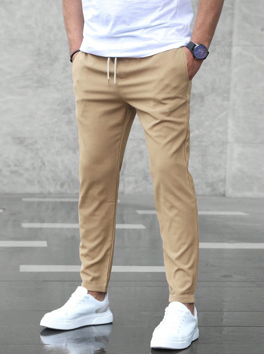 Draeven | Slim Fit Drawstring Trousers