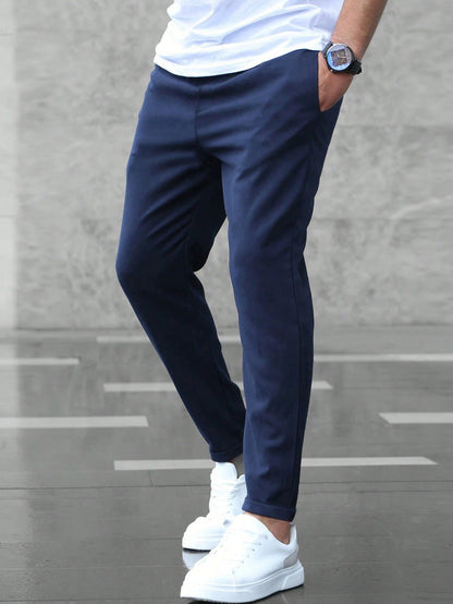 Draeven | Slim Fit Drawstring Trousers