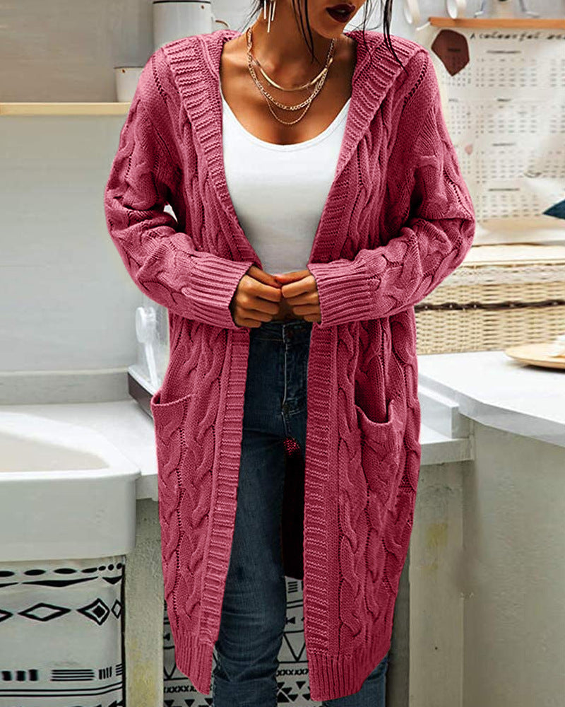 Junivelle | Cable Knit Longline Cardigan