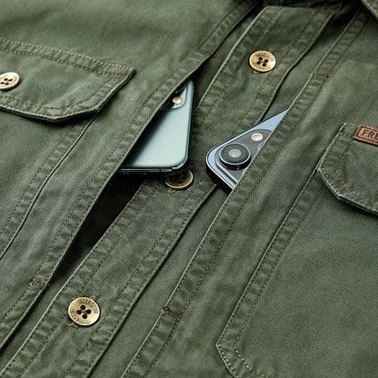 Kaelric | Long Sleeve Field Jacket