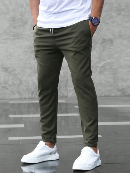 Draeven | Slim Fit Drawstring Trousers