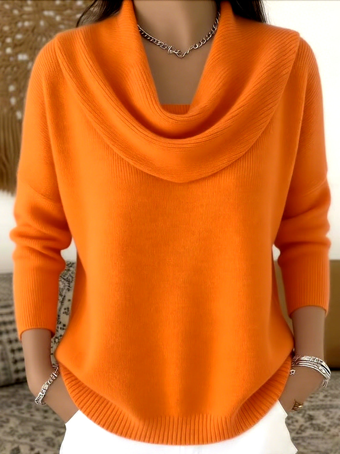 Rosamere | Luxe Cowl Neck Sweater