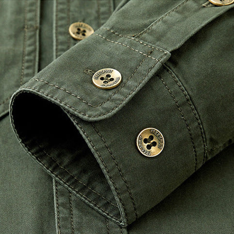 Kaelric | Long Sleeve Field Jacket