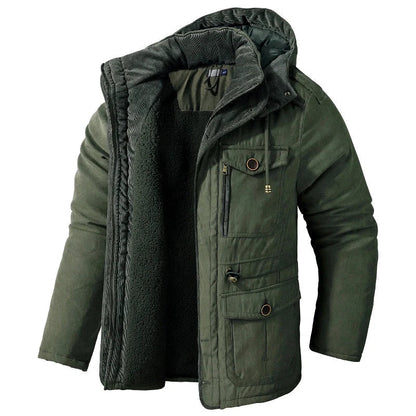 Darragh | Outdoor Fleece Lined Hooded Jacket