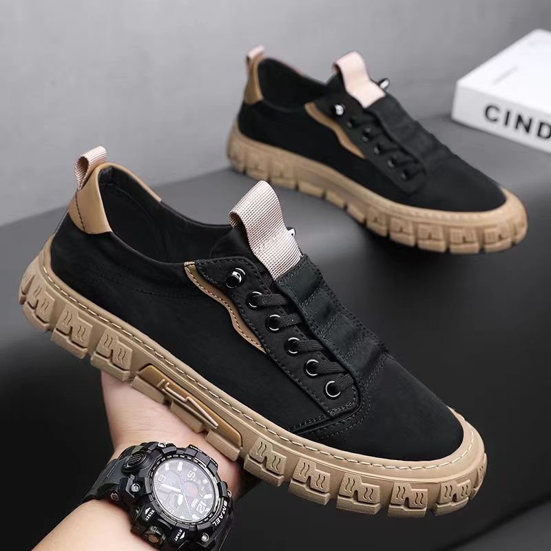 Kaedrix | Rugged Lace Up Casual Sneakers