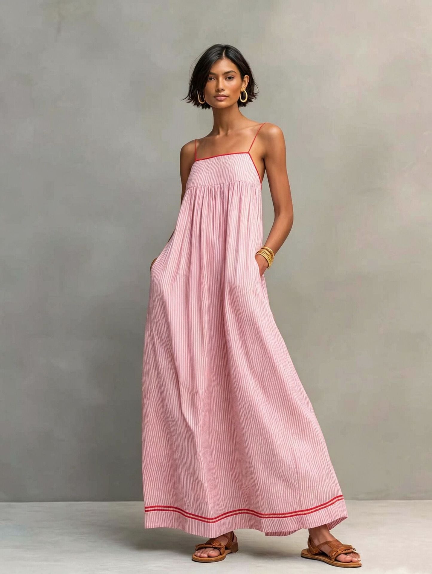 Bryony | Breezy Smocked Maxi Dress