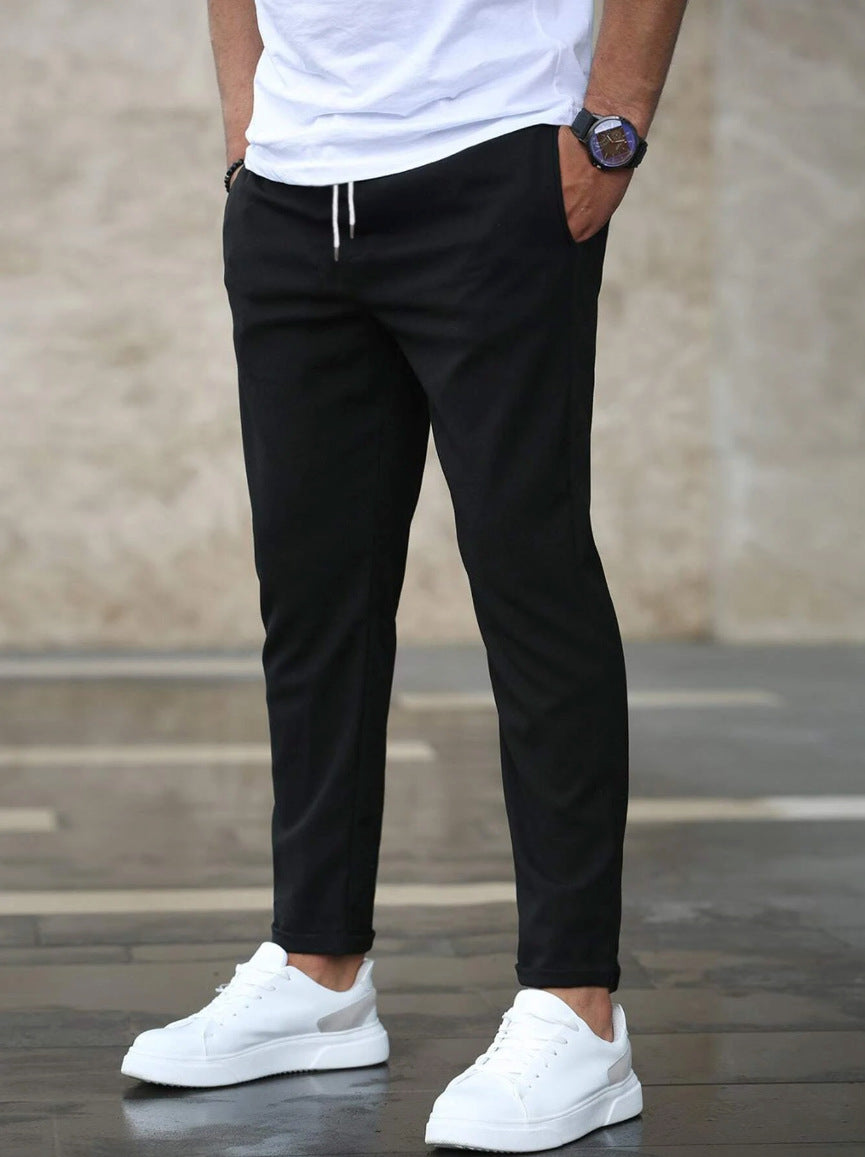 Draeven | Slim Fit Drawstring Trousers