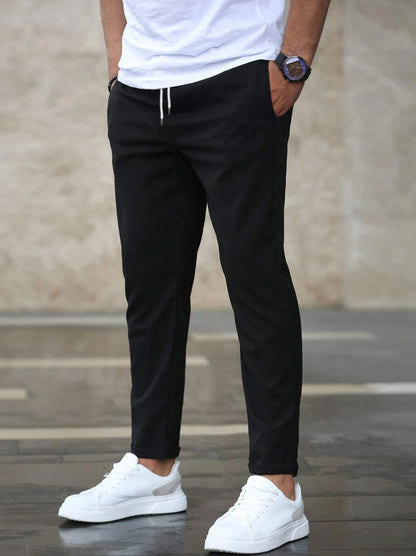Draeven | Slim Fit Drawstring Trousers