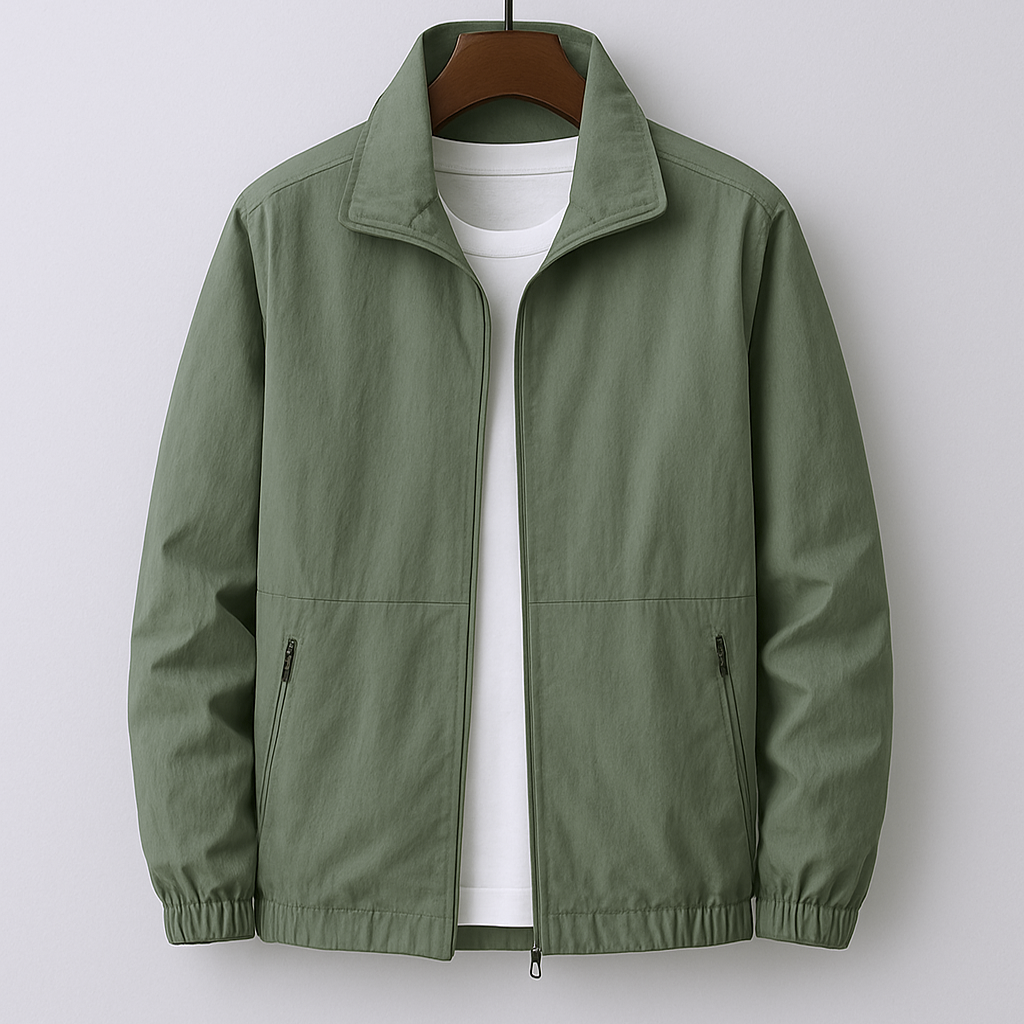 Merrick | Lightweight Zip Front Casual Jacket