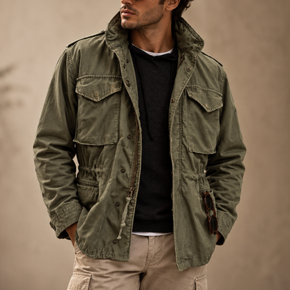 Rexton | Casual Stand Collar Field Jacket