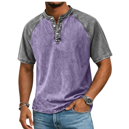 Quinton | Heritage Raglan Cotton Tee