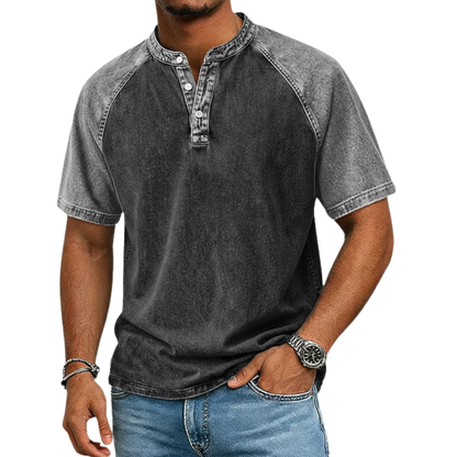 Quinton | Heritage Raglan Cotton Tee