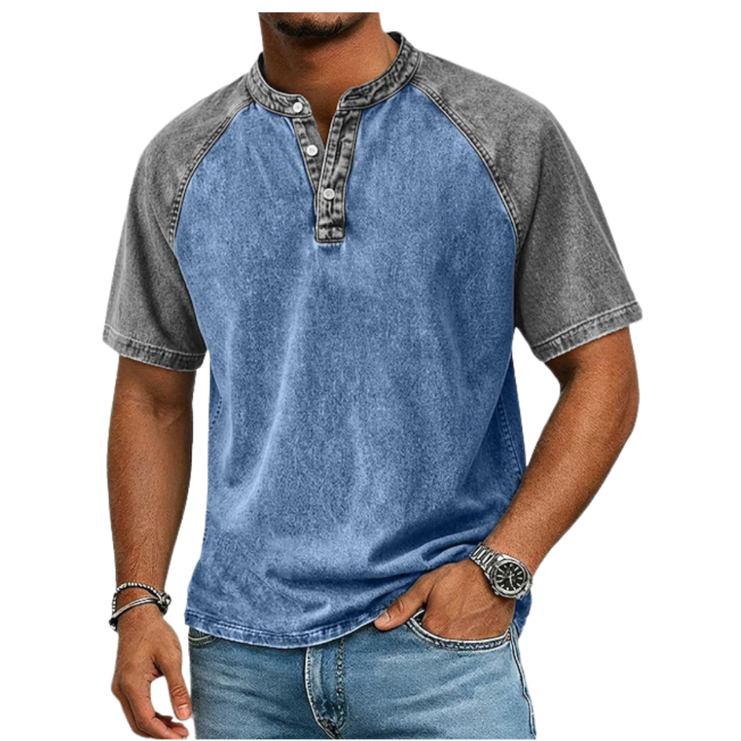 Quinton | Heritage Raglan Cotton Tee
