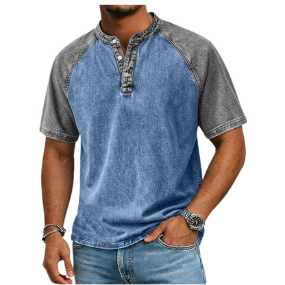 Quinton | Heritage Raglan Cotton Tee