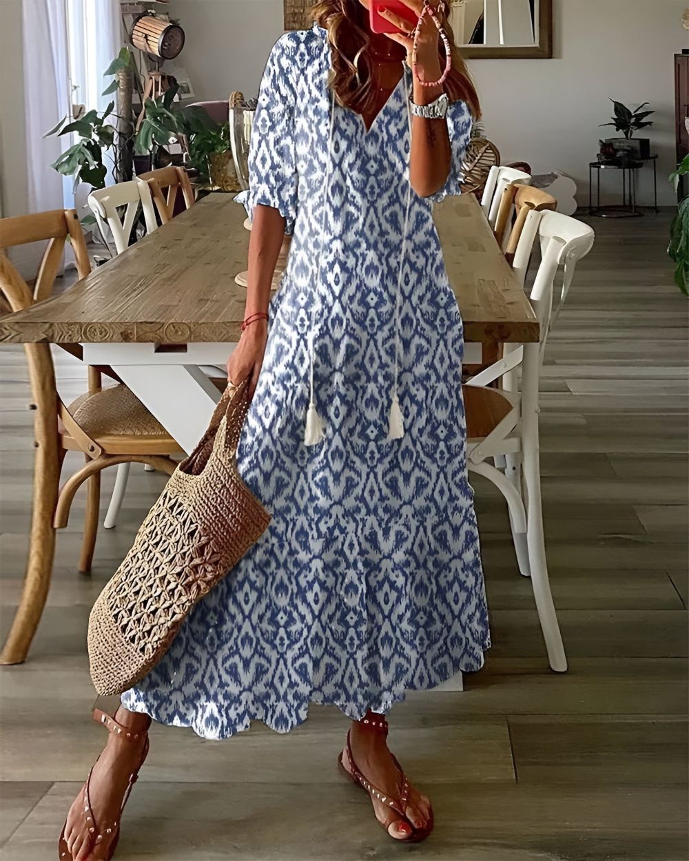 Cressina | Relaxed Fit Resort Maxi Dress