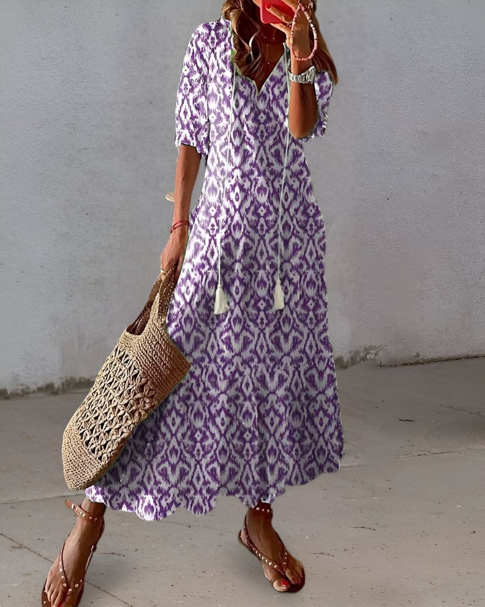 Cressina | Relaxed Fit Resort Maxi Dress