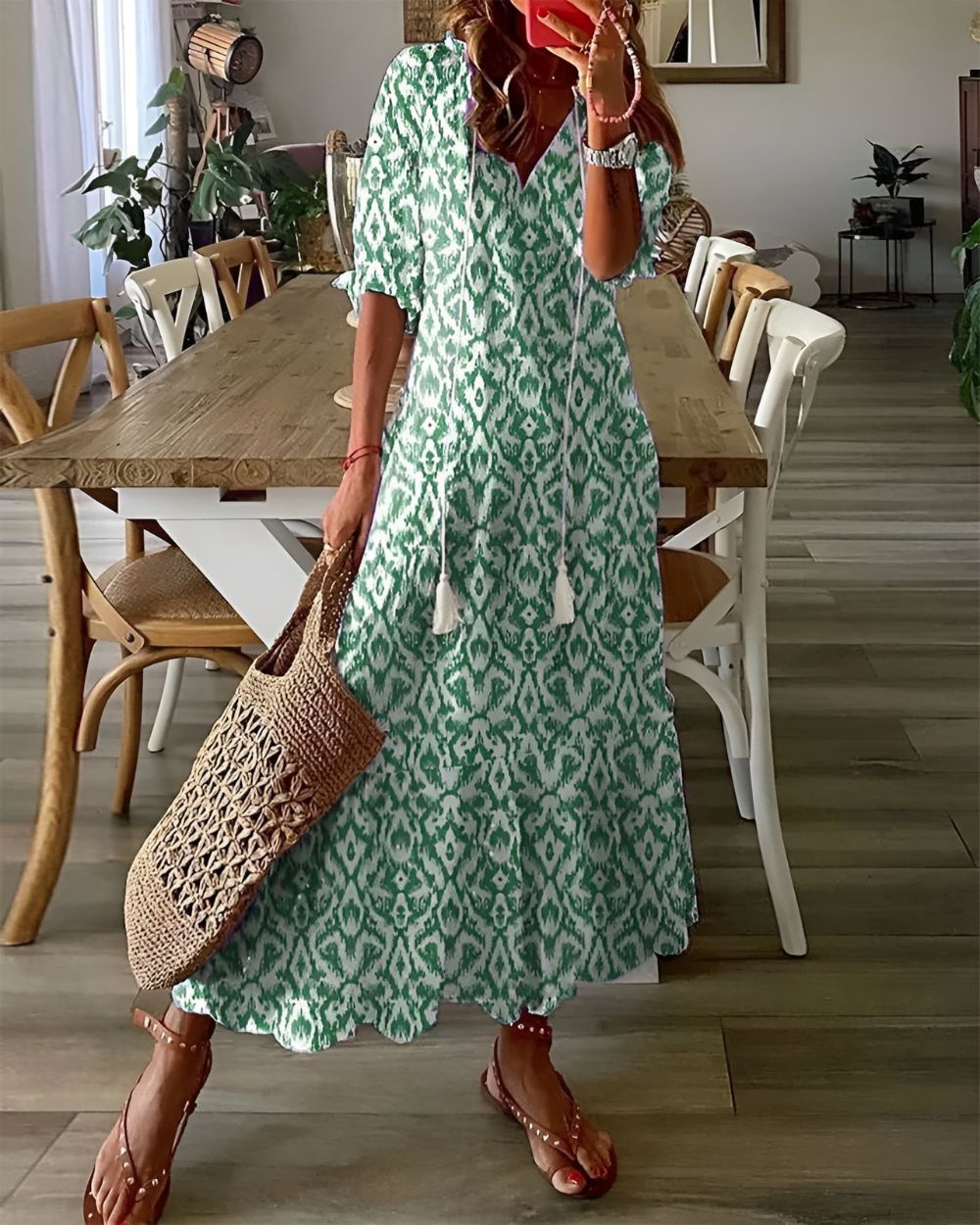 Cressina | Relaxed Fit Resort Maxi Dress