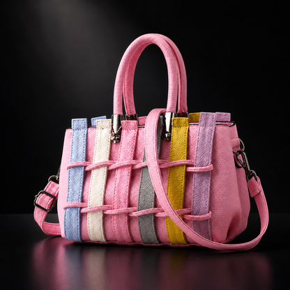 Novalie | Artisan Multitone Satchel Bag