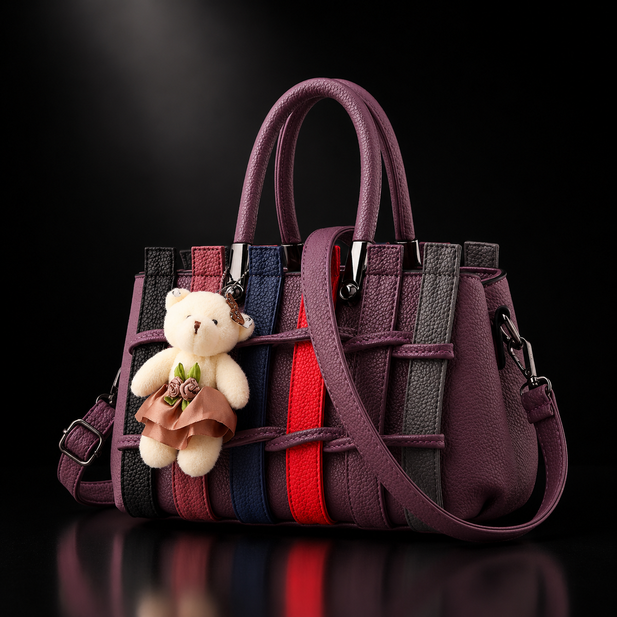 Novalie | Artisan Multitone Satchel Bag
