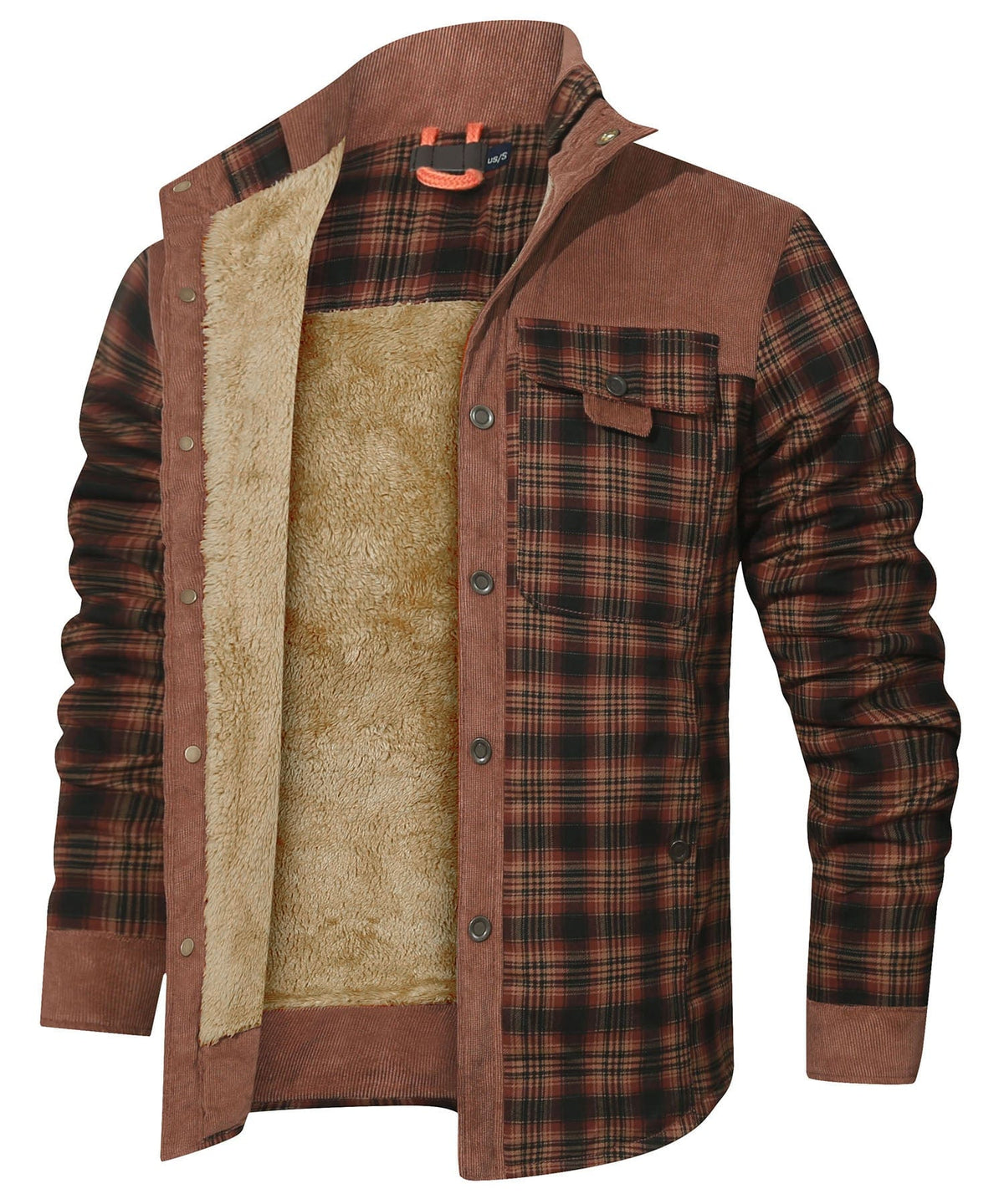 Dominic | Classic Plaid Button Up Jacket