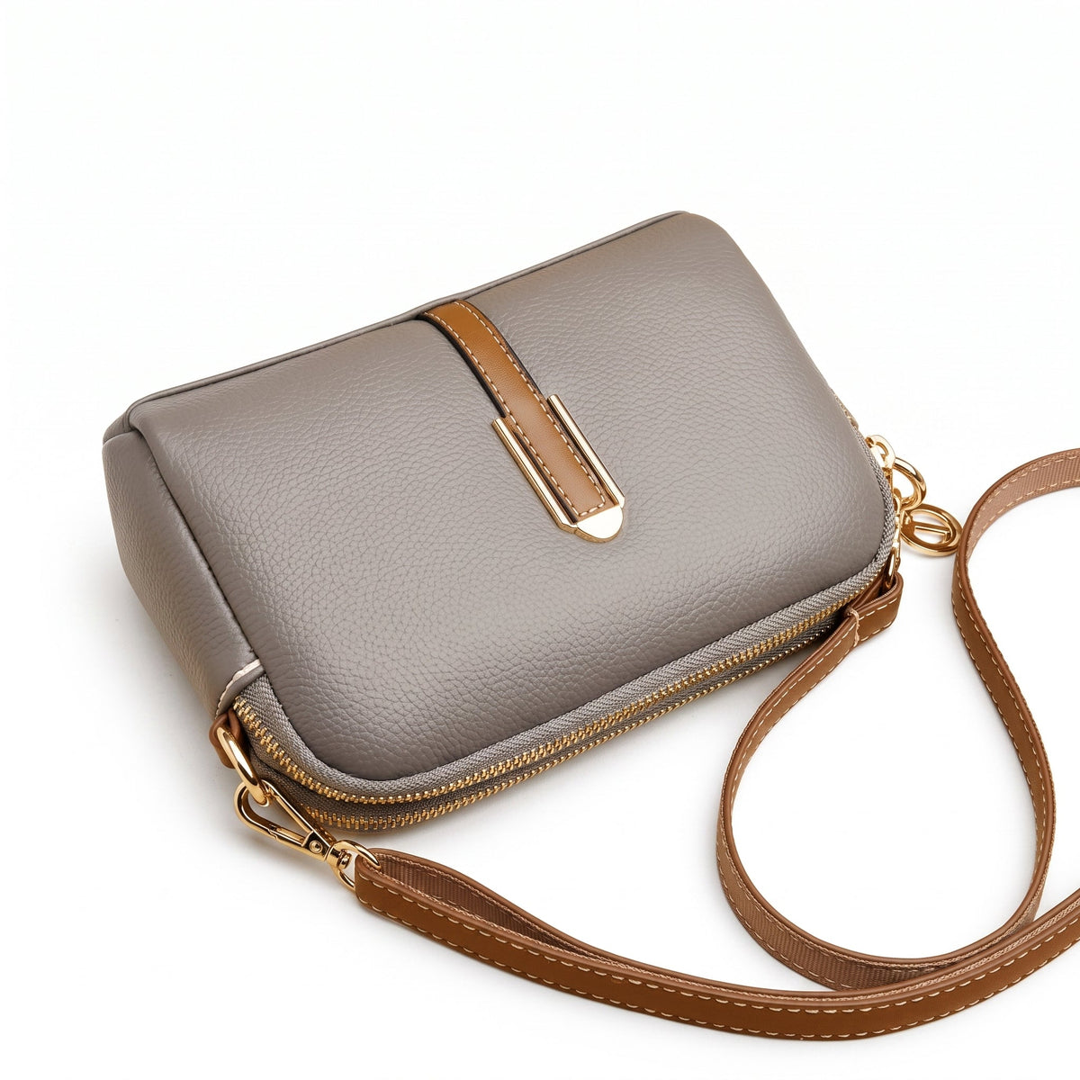 Fabienne | Elegant Zip Crossbody Bag