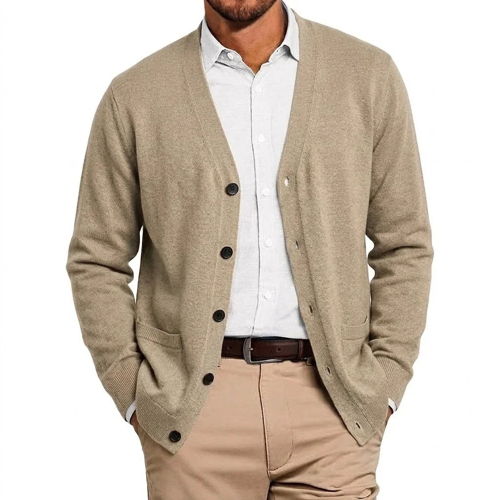 Anders | Relaxed V Neck Cardigan
