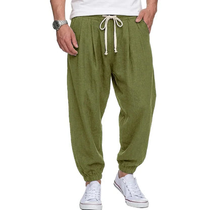 Ronan | Casual Linen Jogger Pants
