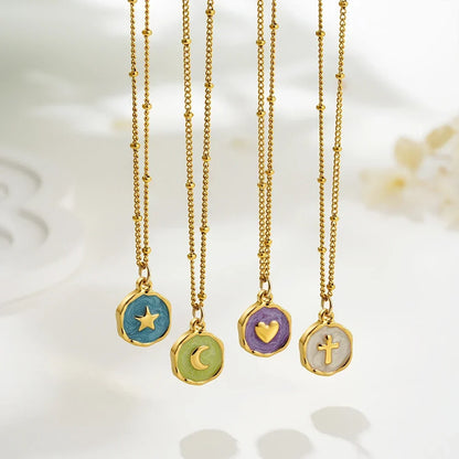 Kerenza | Celestial Pendant Necklace
