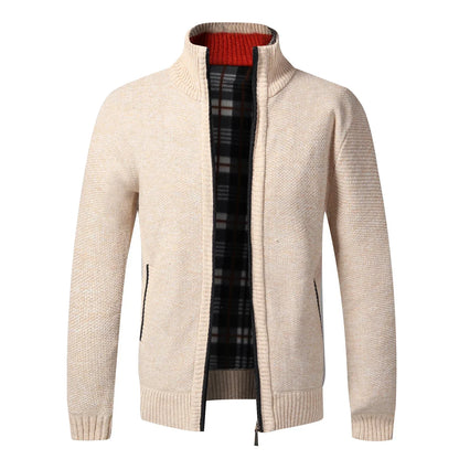 Zephran | Heavyweight Full Zip Sweater Jacket