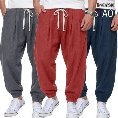 Ronan | Casual Linen Jogger Pants