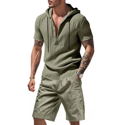 Luca | Hooded Two Piece Set