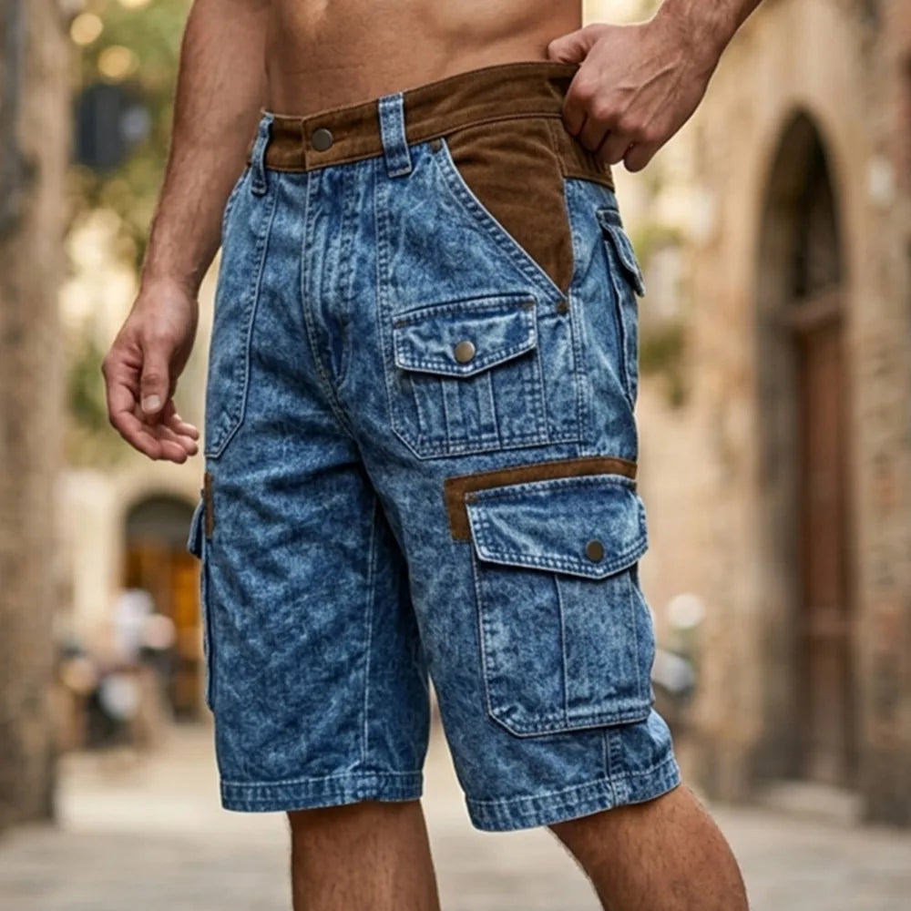 Eldon | Washed Utility Cargo Shorts