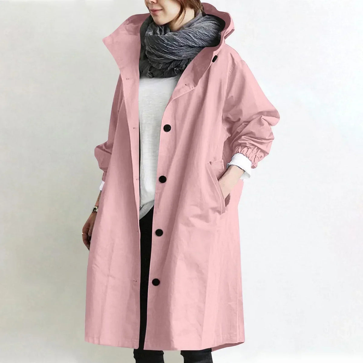 Odelisse | Relaxed Hooded Longline Coat