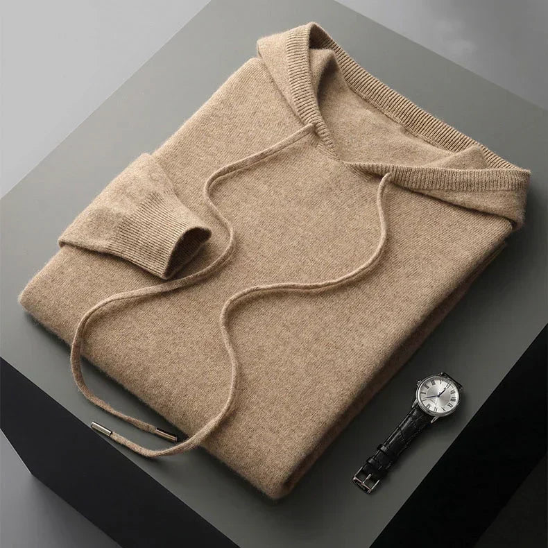 Dalton | Classic Knit Pullover Hoodie
