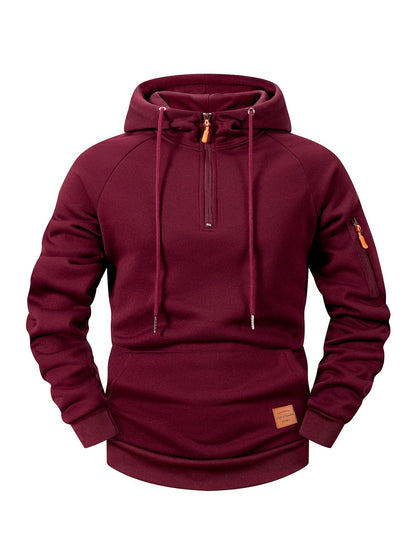 Brantley | Performance Half Zip Hooded Pullover