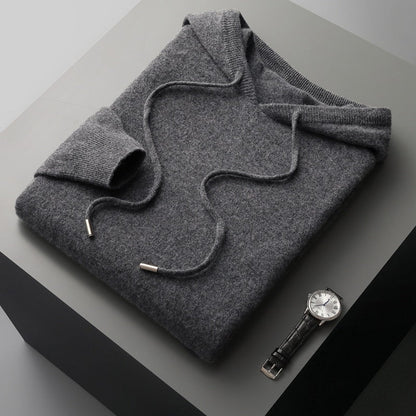 Dalton | Classic Knit Pullover Hoodie