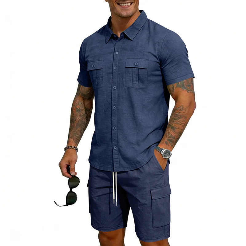 Blackwood | Breathable Utility Shirt And Shorts Set