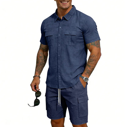 Blackwood | Breathable Utility Shirt And Shorts Set