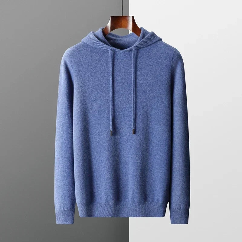 Dalton | Classic Knit Pullover Hoodie