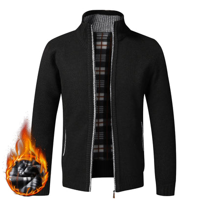 Zephran | Heavyweight Full Zip Sweater Jacket
