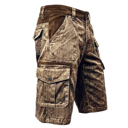 Eldon | Washed Utility Cargo Shorts