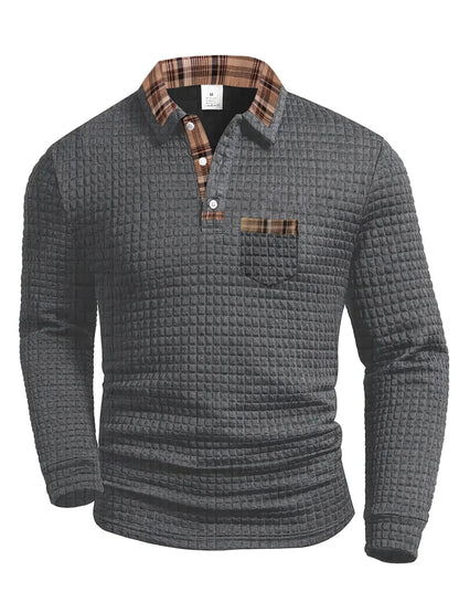Fordham | Refined Textured Casual Polo