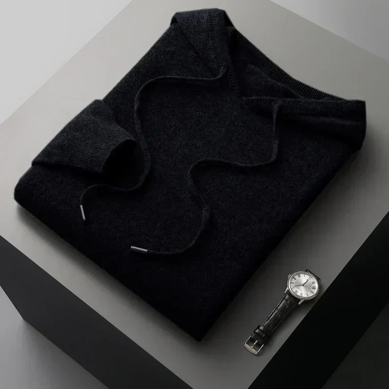 Dalton | Classic Knit Pullover Hoodie
