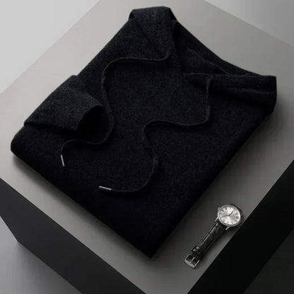 Dalton | Classic Knit Pullover Hoodie