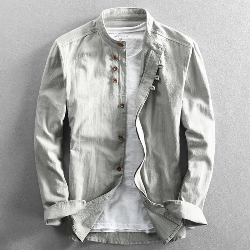 Varden | Classic Stand Collar Shirt