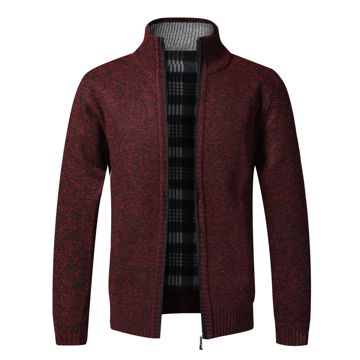 Zephran | Heavyweight Full Zip Sweater Jacket